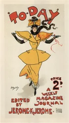 Journal To-Day, edited by Jerome K. Jerome Poster