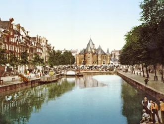 The New Market and Bourse, Amsterdam, Netherlands