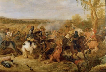A Battle Scene from the Dutch War of Independence