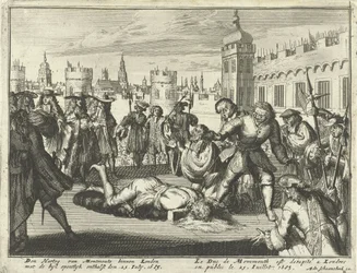 Execution of the Duke of Monmouth, 15th July 1685