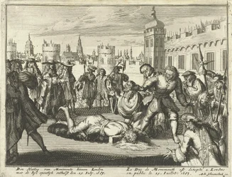 Execution of the Duke of Monmouth, 15th July 1685