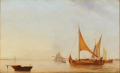 Harbouring Boats at Dawn