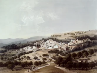 Nazareth, engraved by Terry