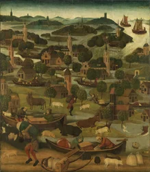 St. Elizabeth Flood by Master of the Holy Elisabeth Panels c.1490-5
