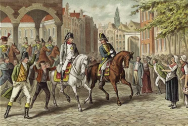 The Emperor Napoleon entering Utrecht, Netherlands, 1811