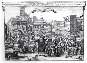 The Market at Bantam, Java