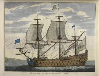 Vaisseau du Premier Rang Portant Pavillon d