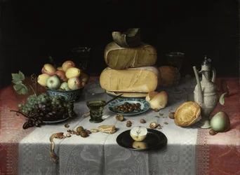 Still Life with Cheese, c. 1615