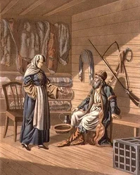 A Grebensky Cossack, Engraved by A. Manz