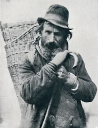 A German street hawker, Ehningen District, Wurttemberg