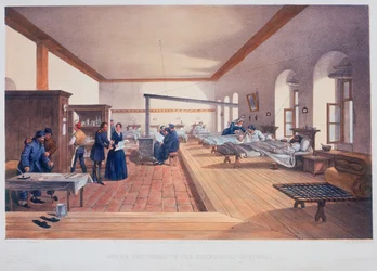 Hospital ward, Scutari, Turkey
