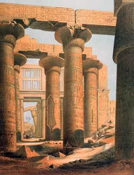 Hall at Karnak, Egypt