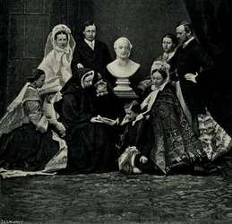 A Royal Family Group, 10 March 1863, c1897