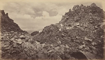 Quezaltenango from the Crater of a Volcano, 1877