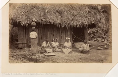 Domestic Occupations of the Coffee Pickers, Las Nubes, Guatemala
