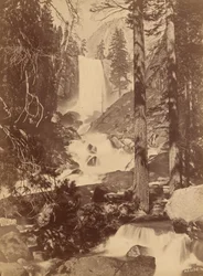 Pi-wy-ack (Cataract of Diamonds), Vernal Falls, Yosemite Valley, California, 1867