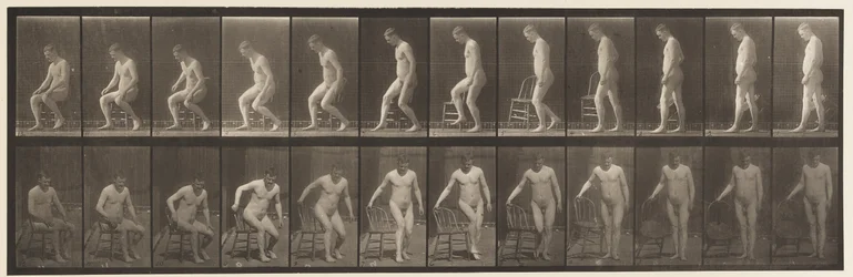 Plate 236. Placing Chair and Sitting Down