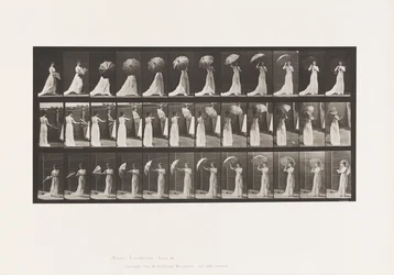 Plate 461. Opening a Parasol and Turning Around