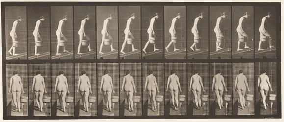 Plate 84. Ascending Incline, Bucket of Water in Right Hand