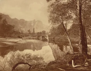 Valley of the Yosemite from Mosquito Camp, No. 22, 1872