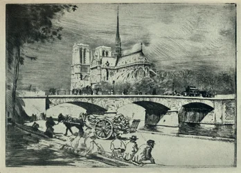 The Apse of Notre Dame, 1915