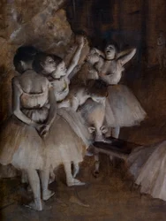 Ballet Repetition on the Scene (detail)