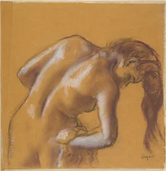 Bather Drying Herself