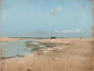 Beach at Low Tide (Mouth of the River)