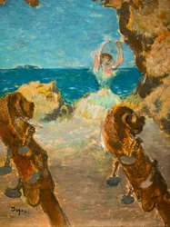 Dancer. Ballet Scene