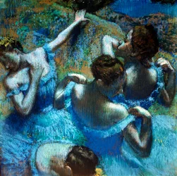 Dancers in Blue, c1898