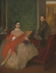 Edmondo and Thérèse Morbilli, c. 1865