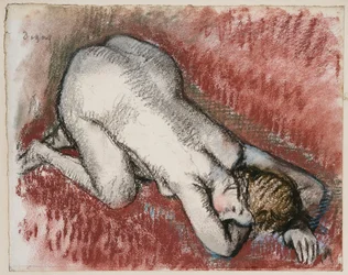 Kneeling Nude Woman, c. 1889-95