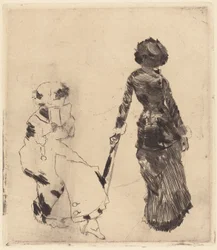 Mary Cassatt at the Louvre: The Etruscan Gallery, 1879-1880