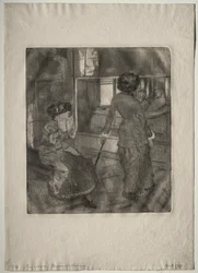 Mary Cassatt at the Louvre: The Etruscan Gallery, 1879-1880