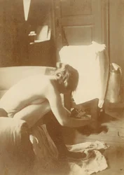Nude Photographic Study by Degas
