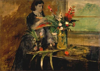 Portrait of Estelle Musson Degas, 1872