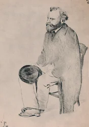 Portrait of Manet Seated