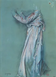 Study of a Woman Draped for Semiramis