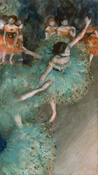 Swaying Dancer in Green