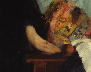 The Bellelli Family (detail of hands)