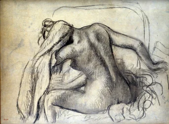 The Toilet. Drawing by Edgar Degas (1834-1917). 19th century. Paris, Louvre Museum