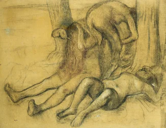 Three Bathers under a Tree