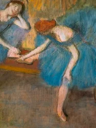 Two resting dancers (also known as 