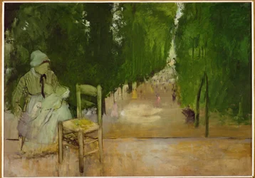 A Nurse in the Luxembourg Garden