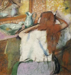 Woman at Her Toilet