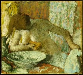 Woman at her Toilet
