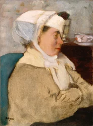 Woman with a Bandage