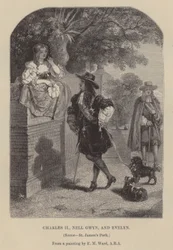 Charles II, Nell Gwyn, and Evelyn, St James