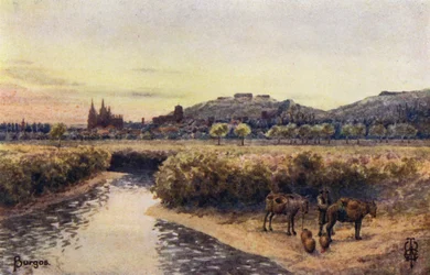 Northern Spain: Burgos, From the East