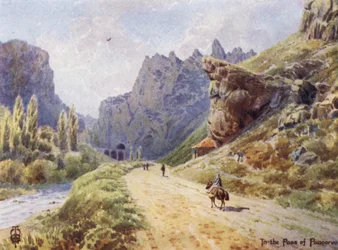 Northern Spain: The Gorge of Pancorvo